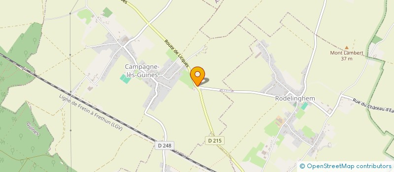 localisation de l'entreprise LOVE WELSH à CAMPAGNE-LES-GUINES