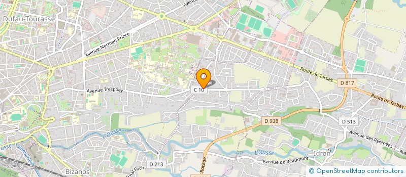 localisation de l'entreprise LOVECONTRACT à BIZANOS