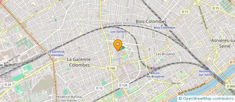 localisation de l'entreprise LOVECRAFT à BOIS-COLOMBES