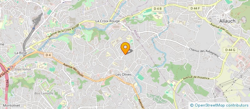 localisation de l'entreprise LOVEDIS 54 à MARSEILLE
