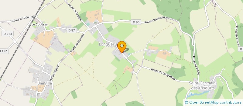 localisation de l'entreprise LOVELEE  LONGUERUE