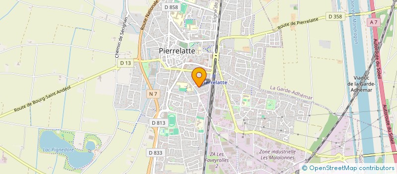localisation de l'entreprise LOVELIFE à PIERRELATTE