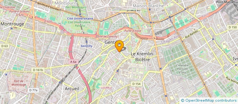 localisation de l'entreprise LOVELIFEKINO à GENTILLY