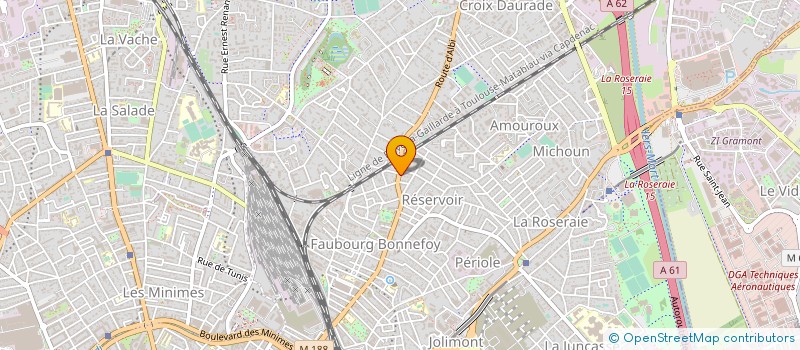 localisation de l'entreprise LOVELLA  TOULOUSE