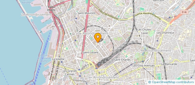 localisation de l'entreprise LOVELO DISTRIBUTION à MARSEILLE