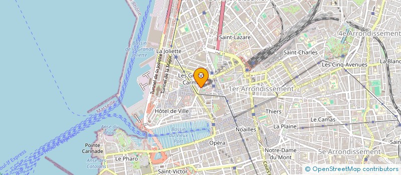localisation de l'entreprise LOVELY à MARSEILLE