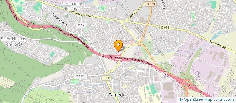 localisation de l'entreprise LOVELY DOGS  FAMECK