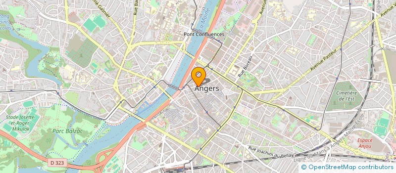localisation de l'entreprise LOVELY FOOD  ANGERS