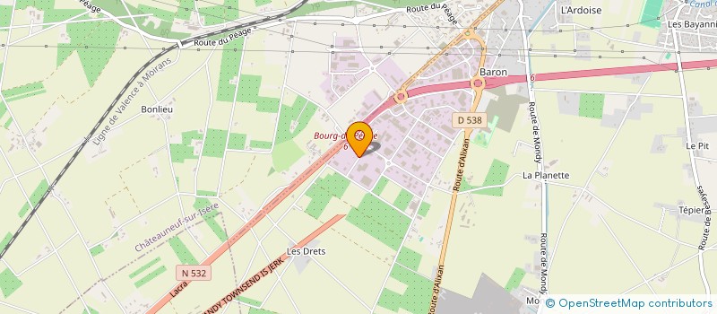 localisation de l'entreprise LOVELY TINY HOUSE  BOURG-DE-PEAGE