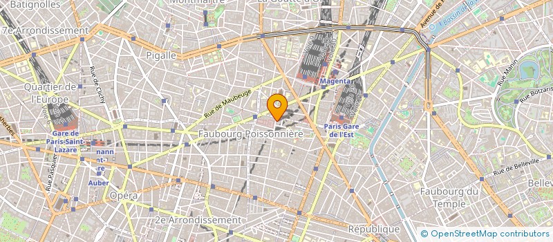 localisation de l'entreprise LOVEMAT TP à PARIS