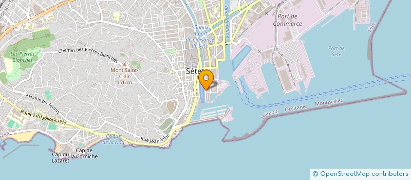 localisation de l'entreprise LOVEME  SETE