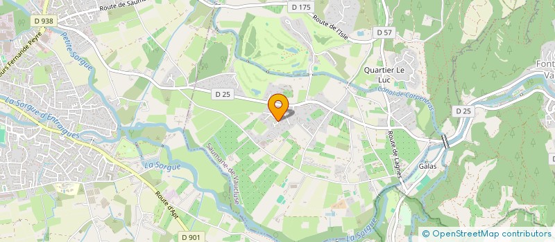 localisation de l'entreprise LOVEPA  SAUMANE-DE-VAUCLUSE