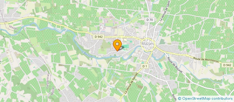 localisation de l'entreprise LOVERA PHILIPPE  MAZAN