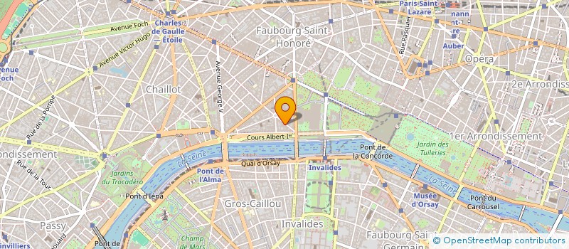 localisation de l'entreprise LOVESTATE  PARIS