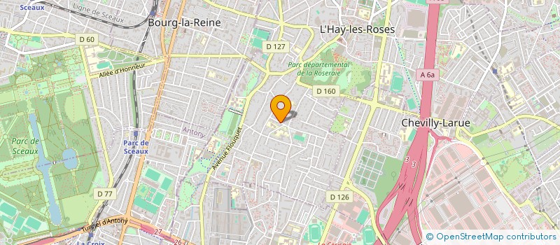 localisation de l'entreprise LOVIC  L'HAY-LES-ROSES