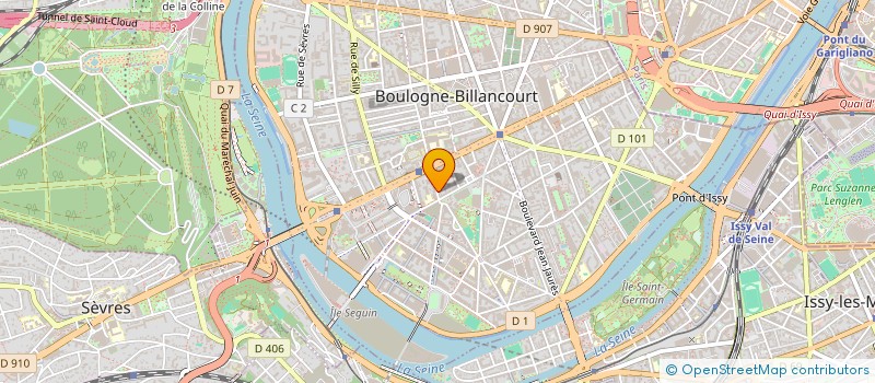 localisation de l'entreprise LOVIC  BOULOGNE-BILLANCOURT