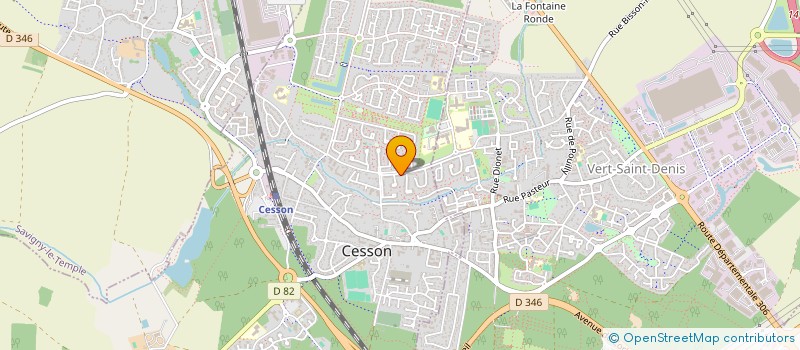 localisation de l'entreprise LOVIE  CESSON