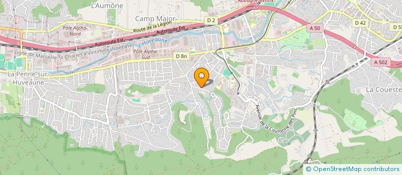 localisation de l'entreprise LOVIJU à AUBAGNE