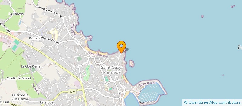 localisation de l'entreprise LOVIMA 3  SAINT-QUAY-PORTRIEUX