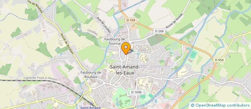 localisation de l'entreprise LOVIMO  SAINT-AMAND-LES-EAUX