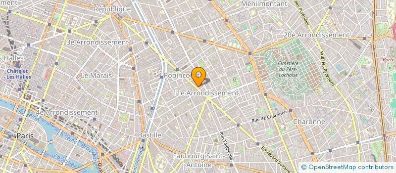 localisation de l'entreprise LOVINZ  PARIS