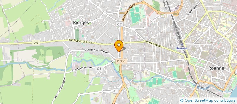 localisation de l'entreprise LOVIPA à RIORGES