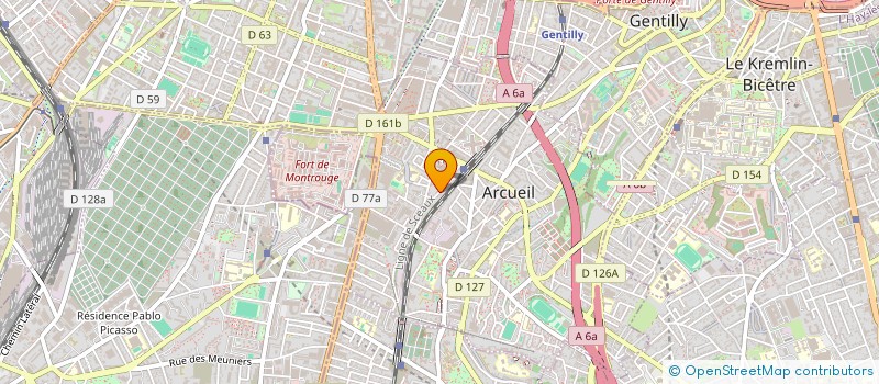 localisation de l'entreprise LOVLIFE à ARCUEIL