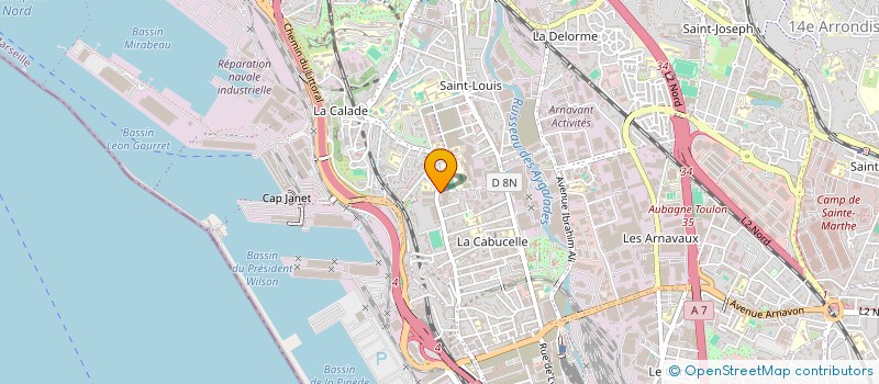localisation de l'entreprise LOVO à MARSEILLE