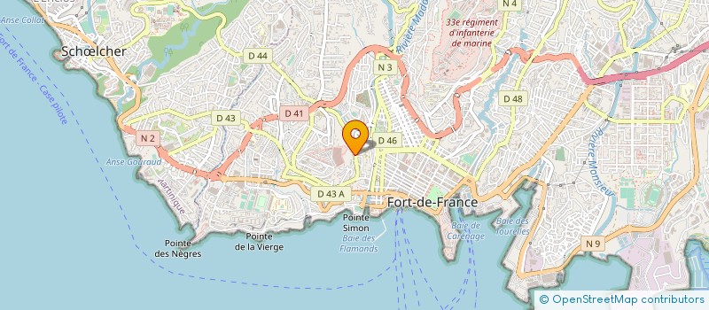 localisation de l'entreprise LOVOCCAS à FORT-DE-FRANCE
