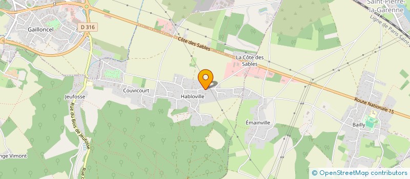 localisation de l'entreprise LOW COST AUTOMOBILES  SAINT-AUBIN-SUR-GAILLON