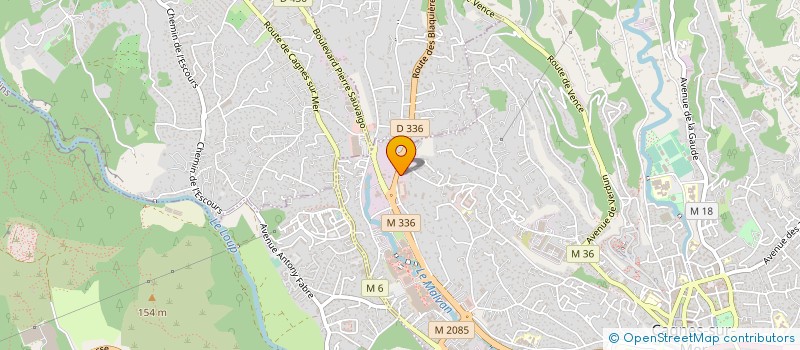 localisation de l'entreprise LOW COST CAR'S 06 à MOUGINS