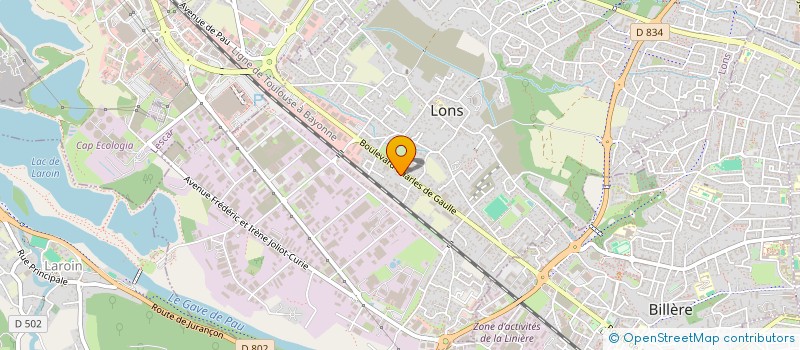 localisation de l'entreprise LOW-COST CUISINES à LONS