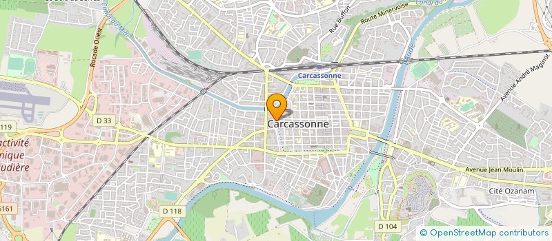localisation de l'entreprise LOW COST IMMOBILIER à CARCASSONNE