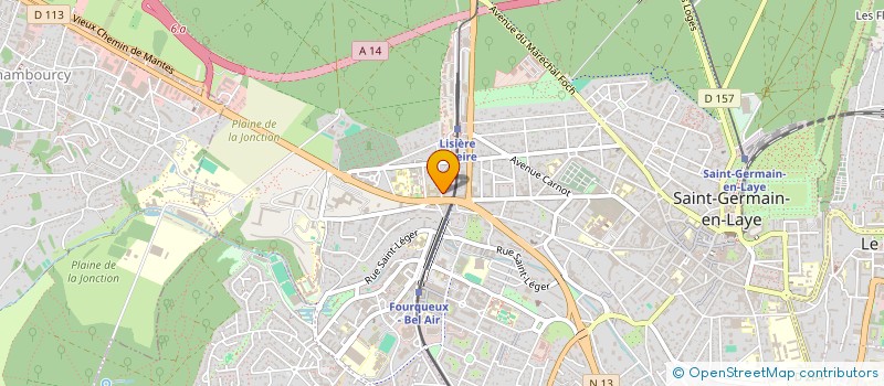 localisation de l'entreprise LOW DIFFUSION GROUP  SAINT-GERMAIN-EN-LAYE