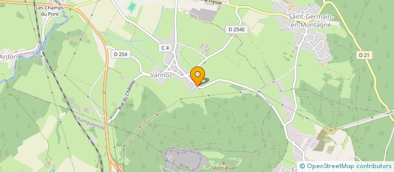 localisation de l'entreprise LOW KICK CLUB  VANNOZ