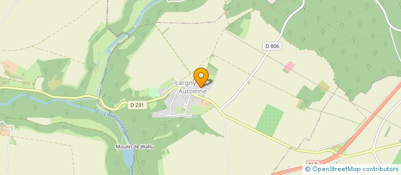 localisation de l'entreprise LOW PRODUCTION  LARGNY-SUR-AUTOMNE