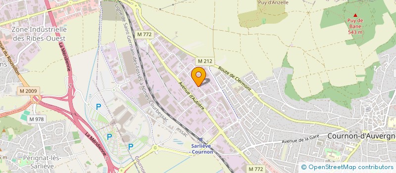localisation de l'entreprise LOW PROFILE TACTICAL à COURNON-D'AUVERGNE