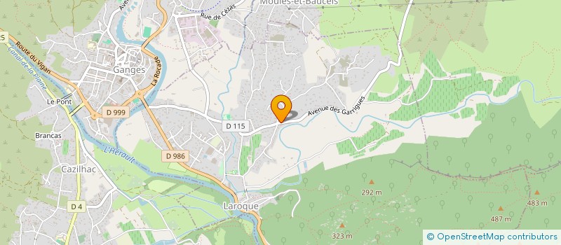 localisation de l'entreprise LOW-TECH ENERGIES  LAROQUE