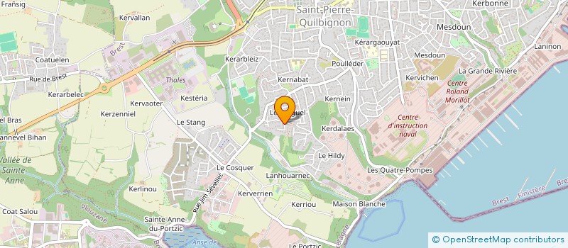 localisation de l'entreprise LOW-TECH LAB BREST à BREST