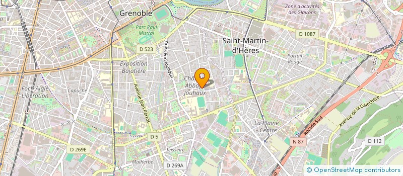 localisation de l'entreprise LOW-TECH LAB GRENOBLE  GRENOBLE
