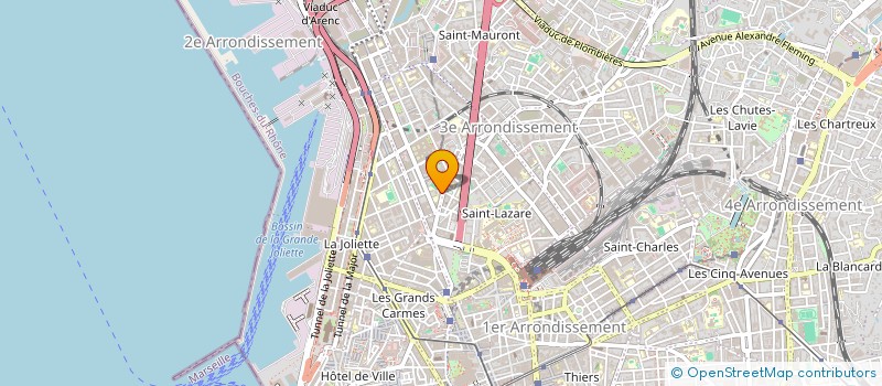 localisation de l'entreprise LOWAY à MARSEILLE