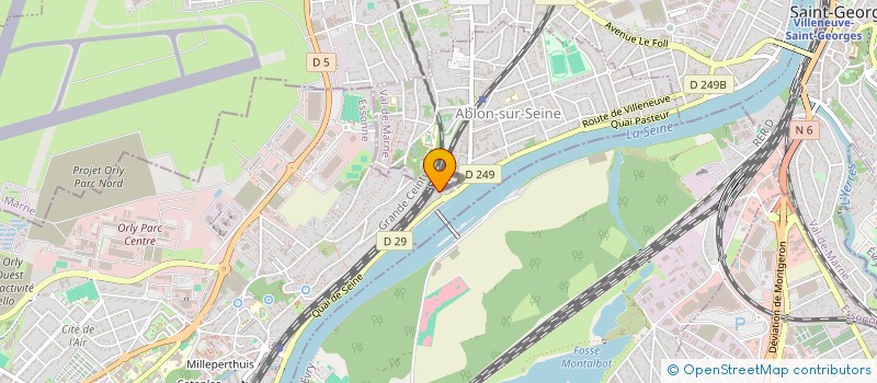 localisation de l'entreprise LOWBOOST à ABLON-SUR-SEINE