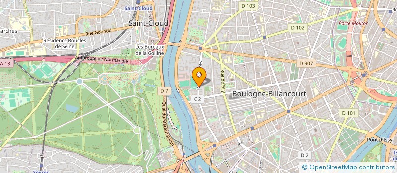 localisation de l'entreprise LOWBOY  BOULOGNE-BILLANCOURT