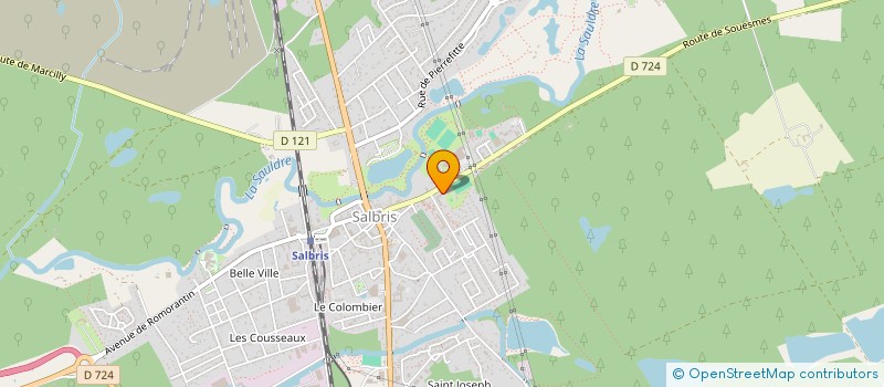 localisation de l'entreprise LOWCAB  SALBRIS