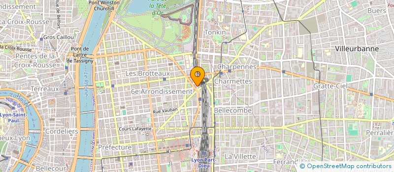 localisation de l'entreprise LOWE & PARTNERS  LYON