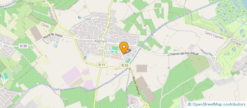 localisation de l'entreprise LOWEO à ALENYA
