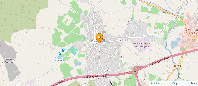 localisation de l'entreprise LOWERS  POUSSAN