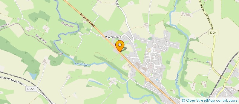 localisation de l'entreprise LOWIE  SABLE-SUR-SARTHE