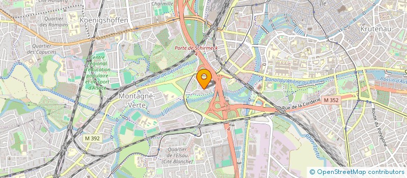 localisation de l'entreprise LOWTECH à STRASBOURG