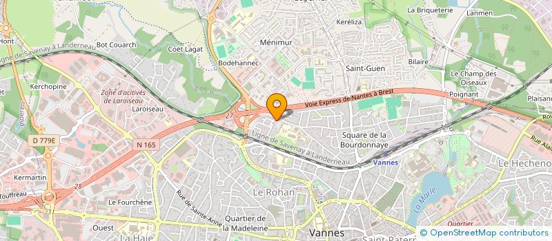 localisation de l'entreprise LOWUP à VANNES